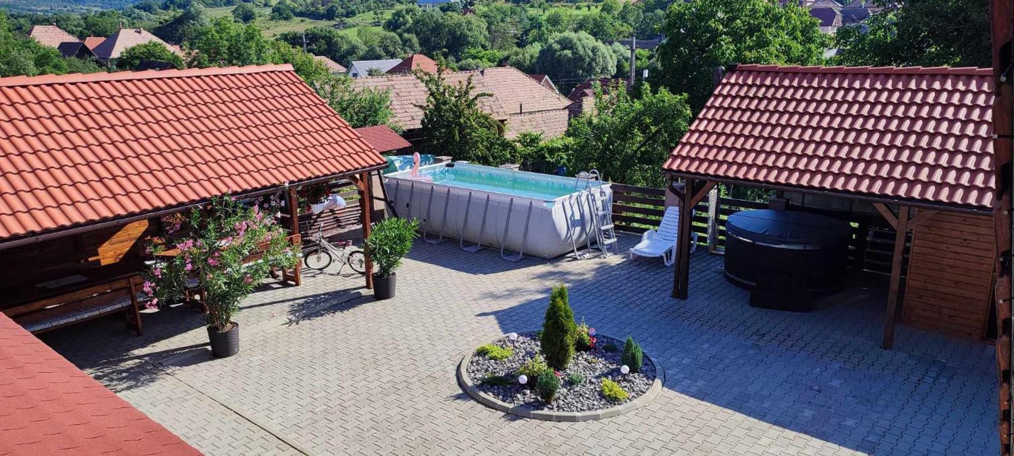 Farkaslaki Panorama Vendeghaz Hotel Lupeni  Bagian luar foto